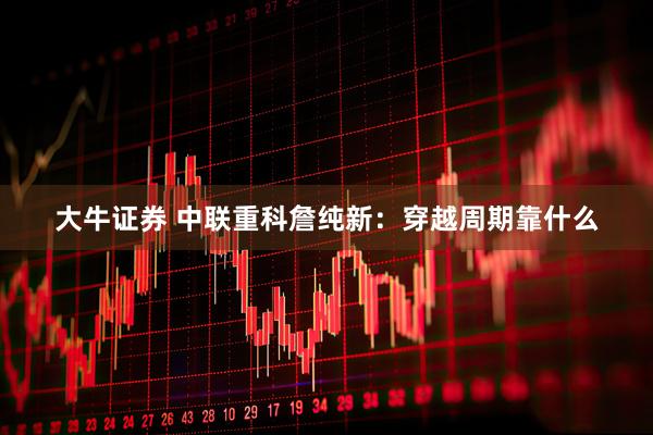 大牛证券 中联重科詹纯新：穿越周期靠什么